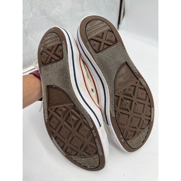 Vintage Converse Chuck Taylor All Star High-Top Sneakers Size 9.5 Beige Canvas - Picture 12 of 14